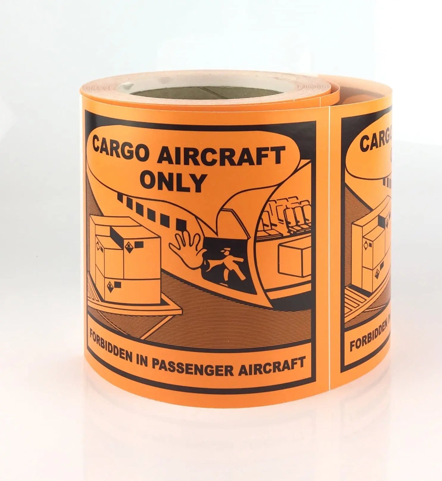 AUSPACKS "Cargo Aircraft Only" Labels 120x110mm, Pack of 500