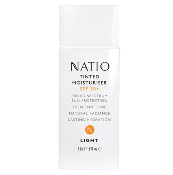 Natio Tinted Moisturiser SPF 50+ Light