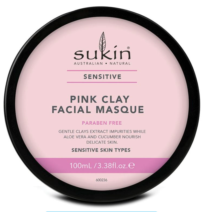 Sukin Pink Clay Facial Masque 100ml