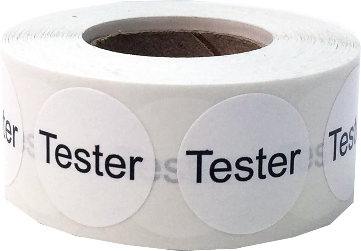 AUSPACKS "Tester" Circle Dot Adhesive Stickers Labels, 2cm Round